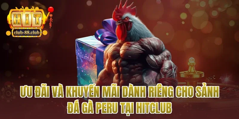 Ưu Đãi Và Khuyến Mãi Dành Riêng Cho Sảnh Đá Gà Peru Tại Hitclub